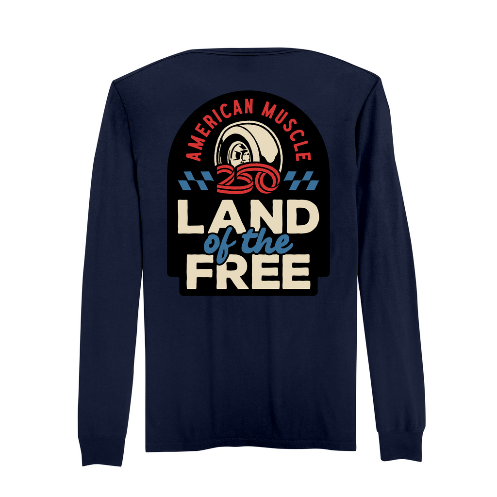 Mens Medium Strong Navy Style_Long Sleeve