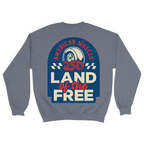 Unisex Medium Dark Ash Crewneck Sweatshirt