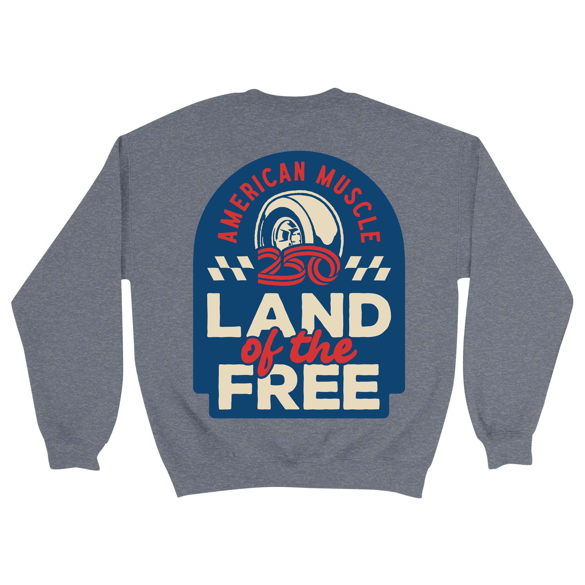 Unisex Medium Dark Ash Crewneck Sweatshirt