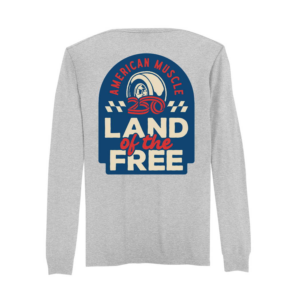 Mens Medium Athletic Heather Style_Long Sleeve