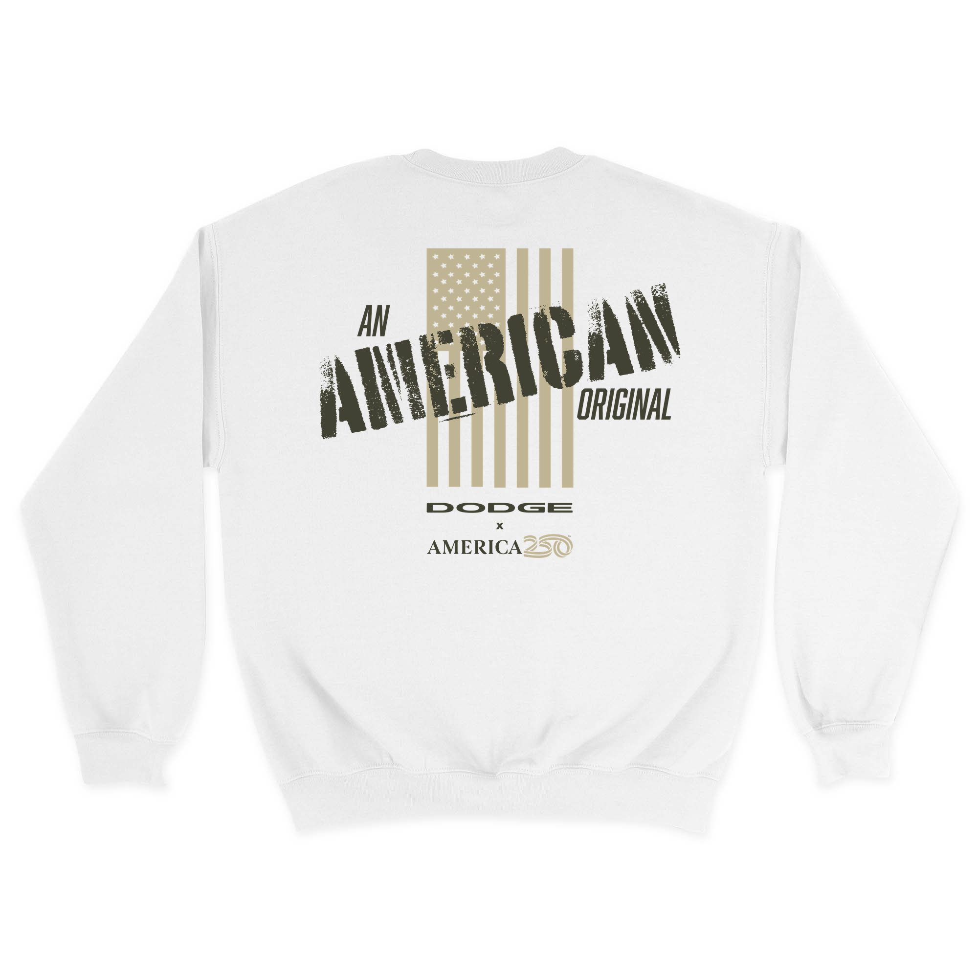 Unisex Medium White Crewneck Sweatshirt