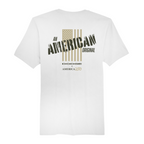 Mens Medium White Short Sleeve Tee
