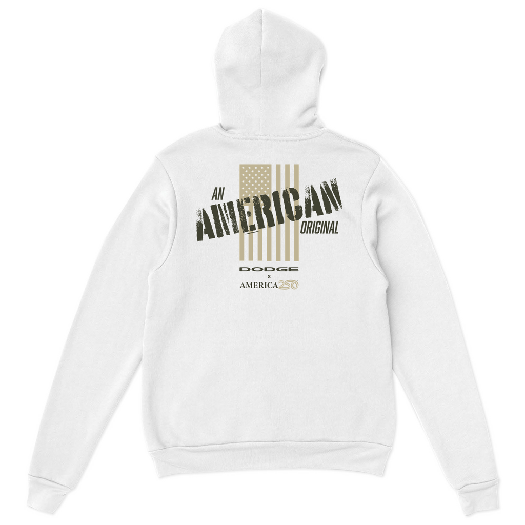 Mens Medium White Style_Hoodie