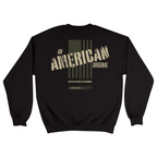 Unisex Medium Black Crewneck Sweatshirt