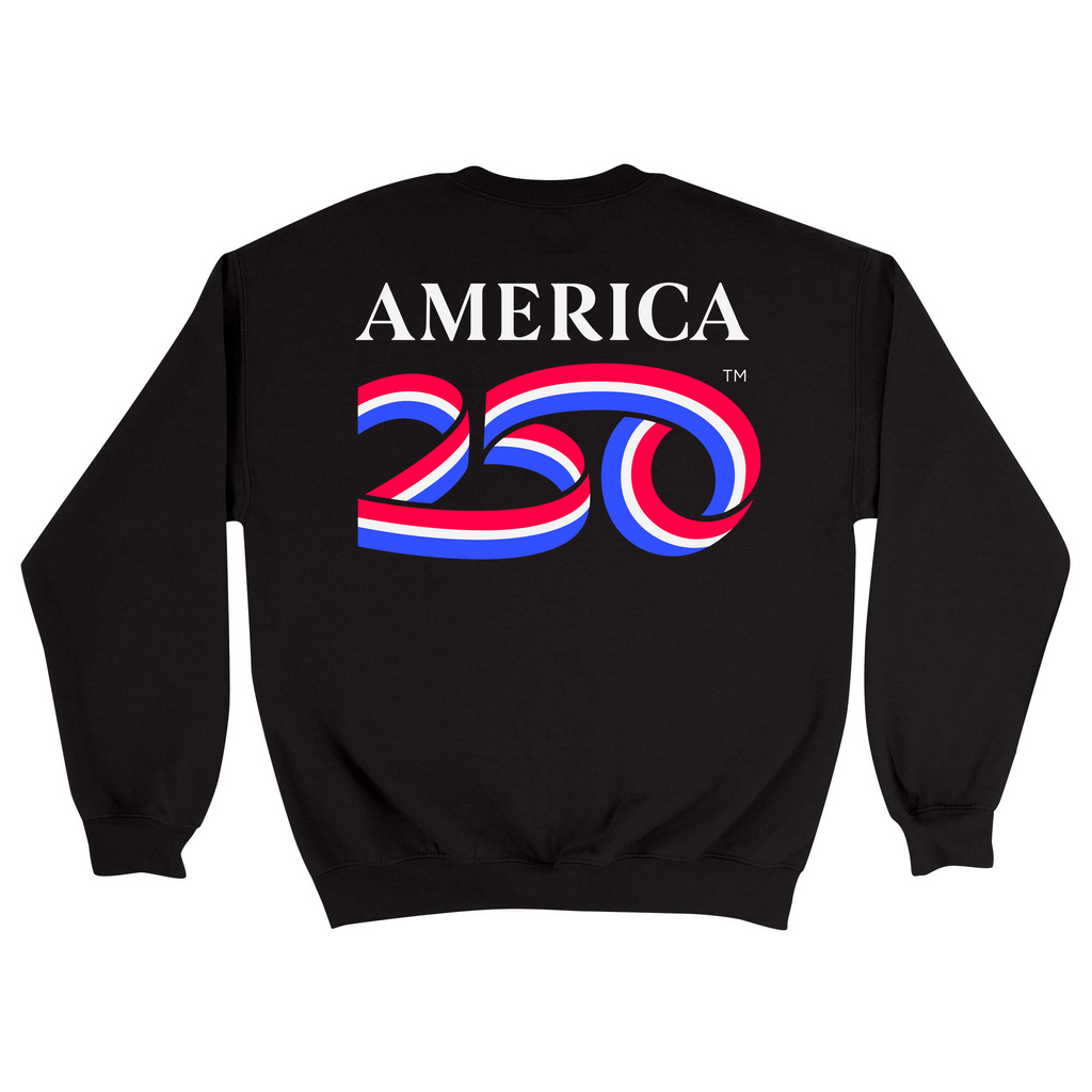 Unisex Medium Black Crewneck Sweatshirt