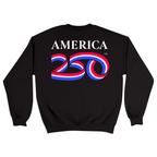 Unisex Medium Black Crewneck Sweatshirt