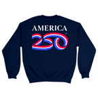 Unisex Medium Navy Crewneck Sweatshirt