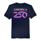 Mens Medium Navy Short Sleeve Tee