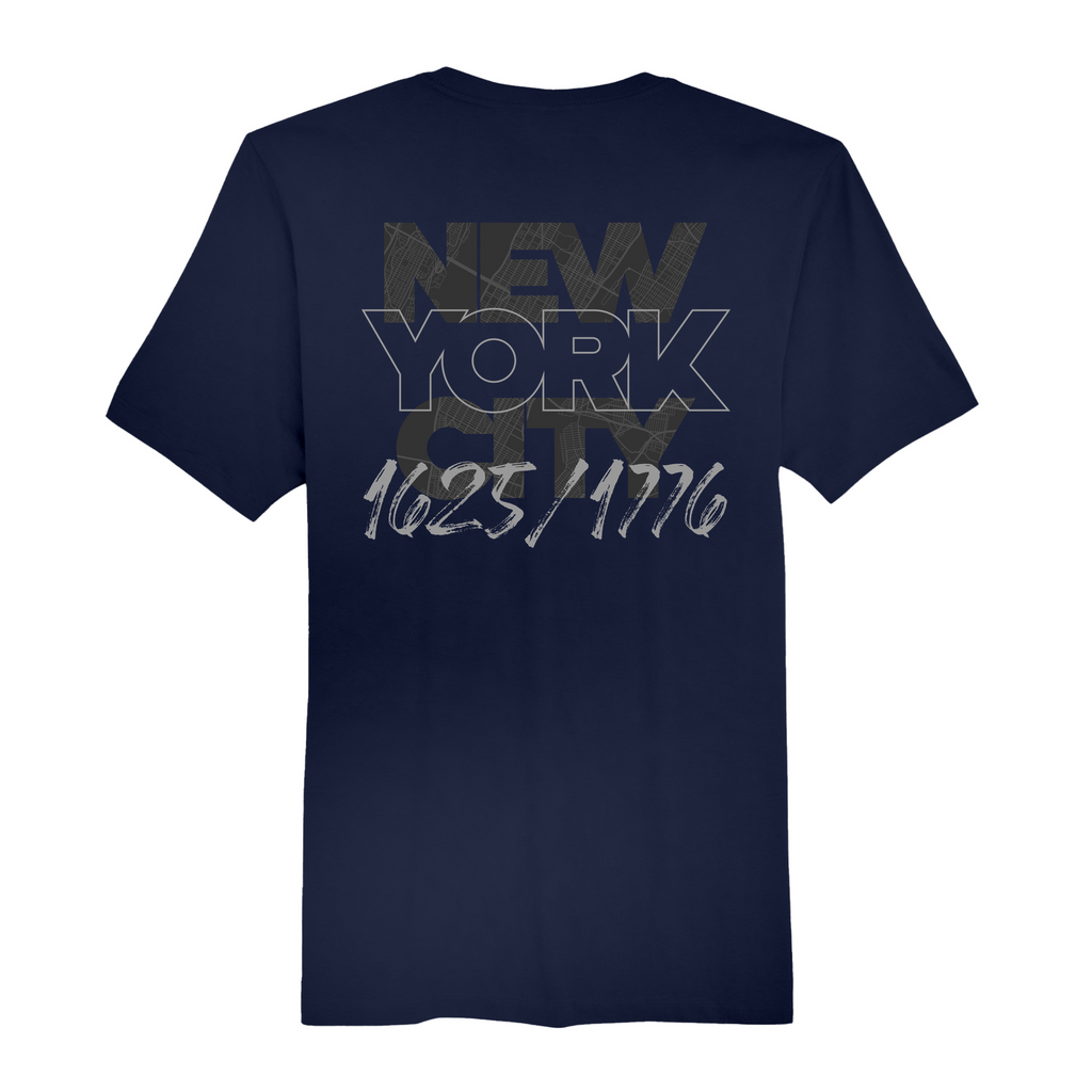 Mens Medium Navy Short Sleeve Tee