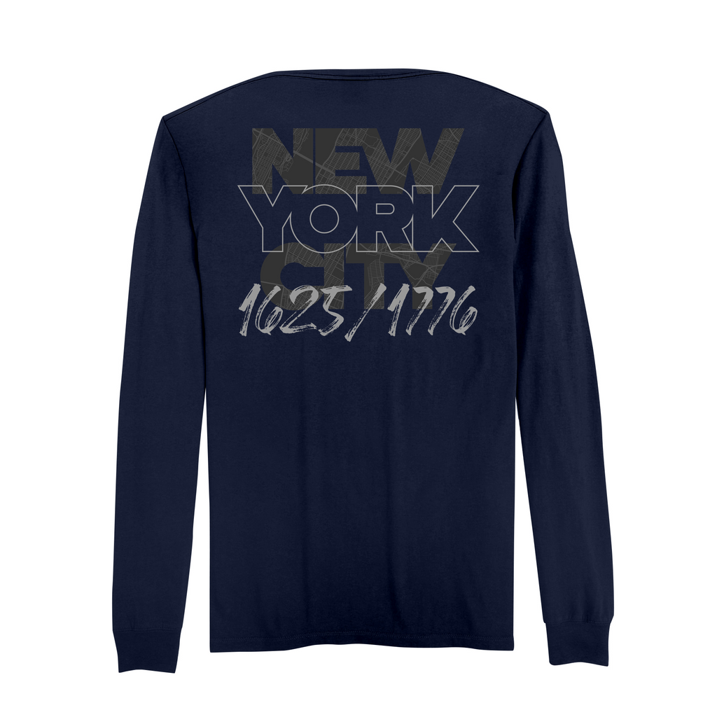 Mens Medium Strong Navy Style_Long Sleeve