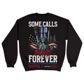 Unisex Medium Black Crewneck Sweatshirt