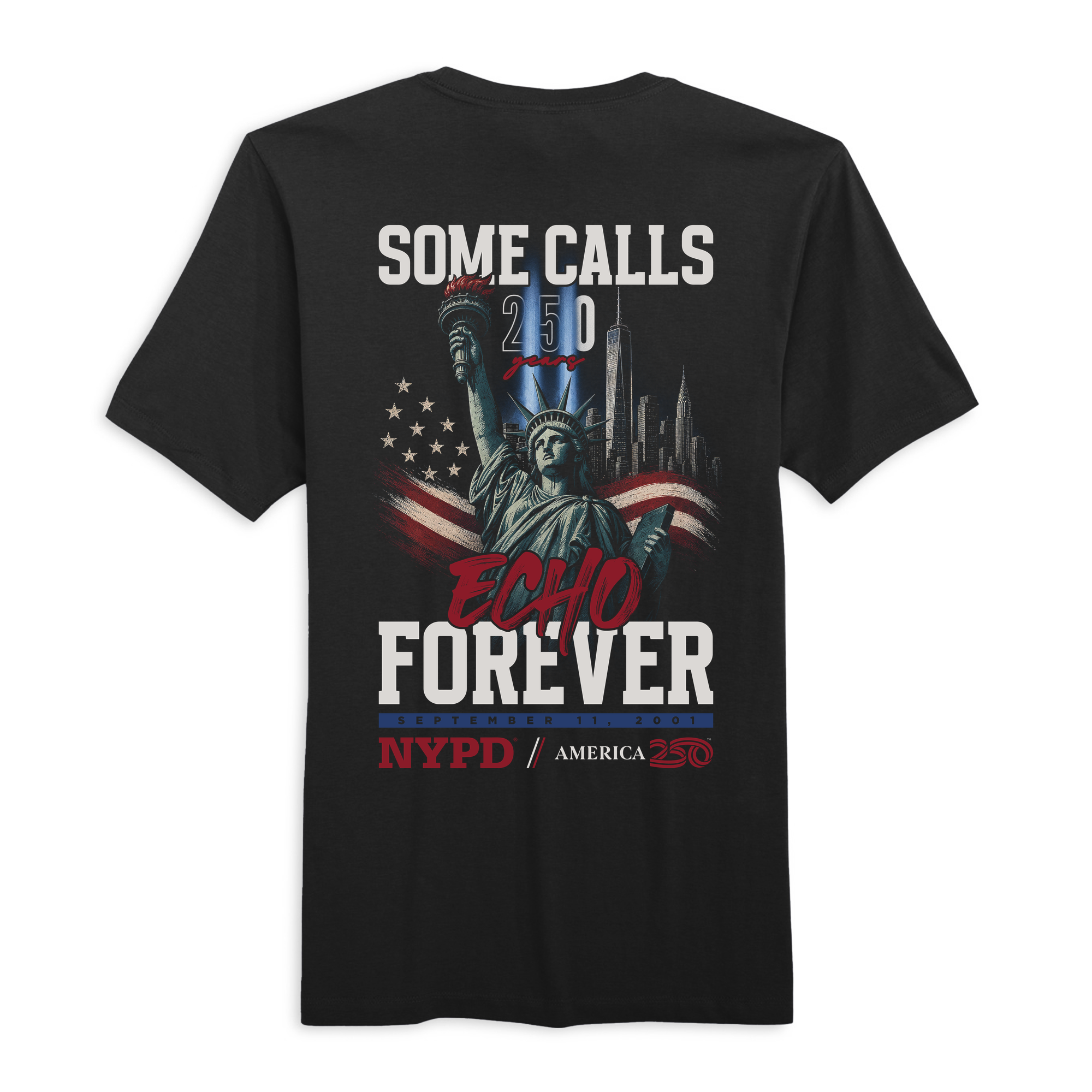 Mens Medium Black Short Sleeve Tee