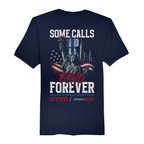 Mens Medium Navy Short Sleeve Tee