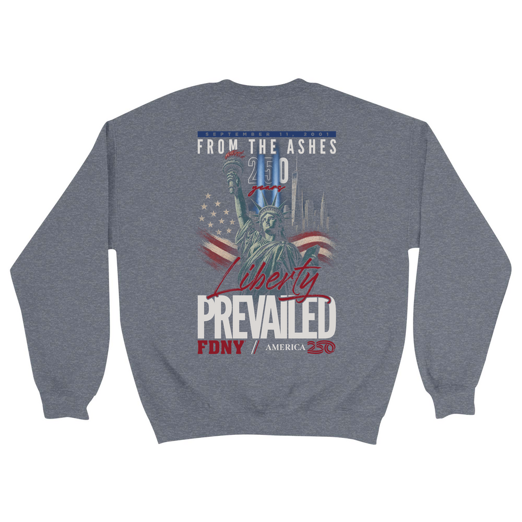 Unisex Medium Dark Ash Crewneck Sweatshirt