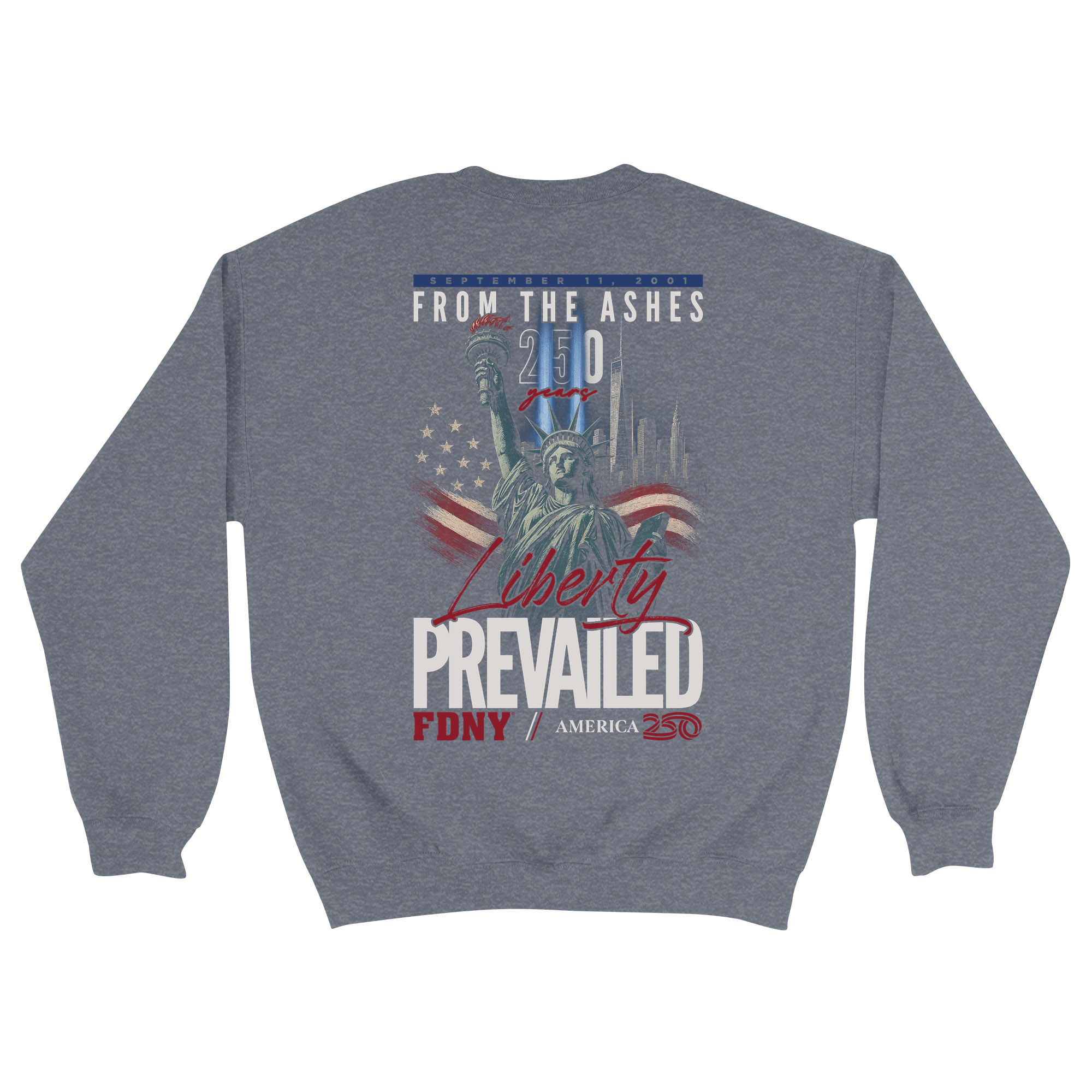 Unisex Medium Dark Ash Crewneck Sweatshirt