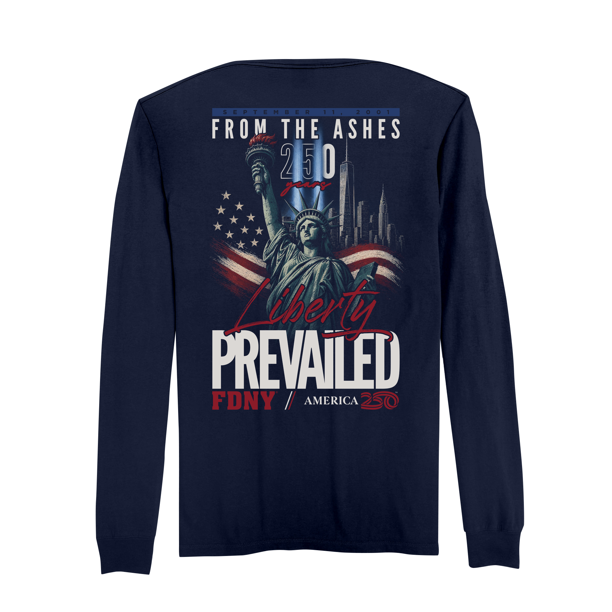 Mens Medium Strong Navy Style_Long Sleeve