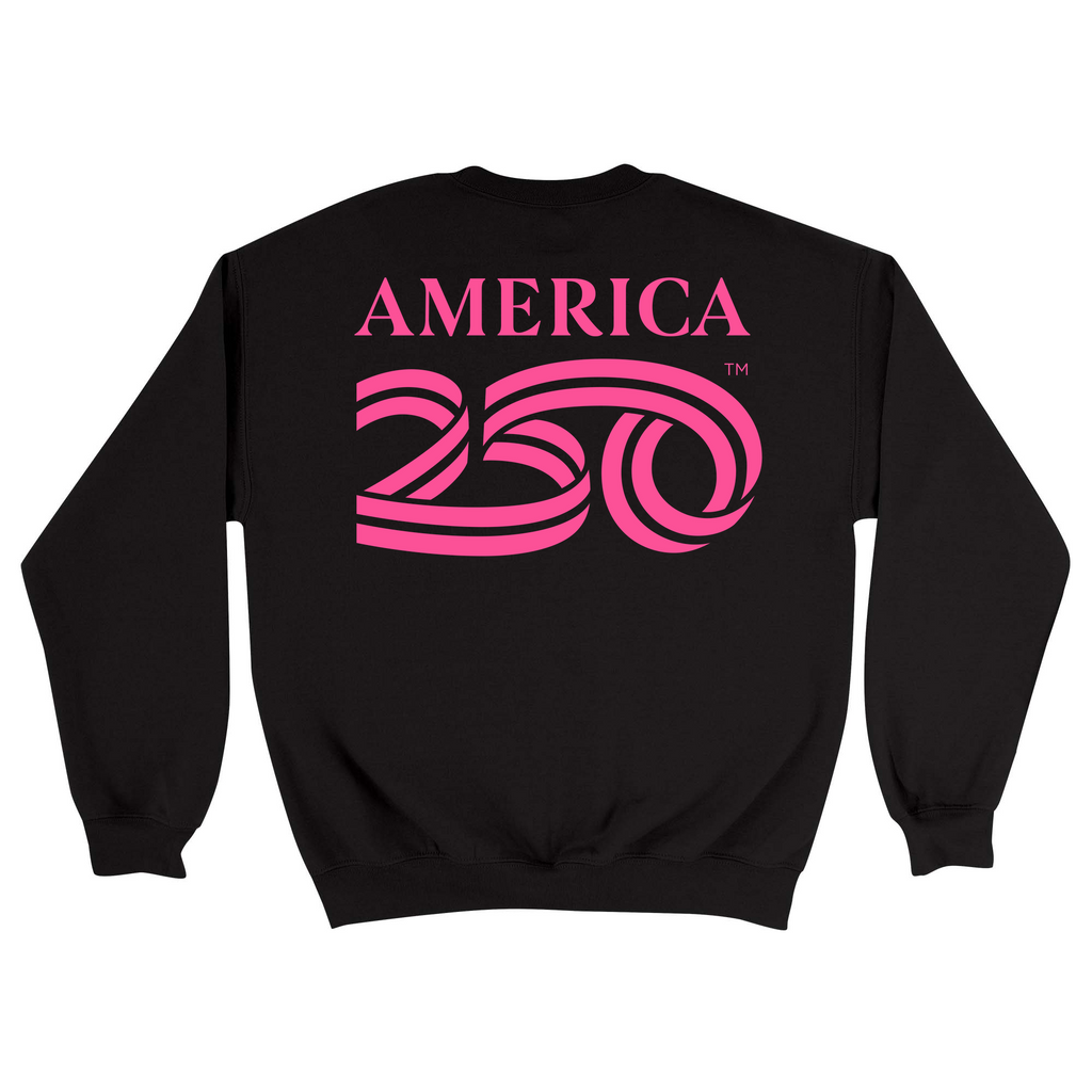 Unisex Medium Black Crewneck Sweatshirt