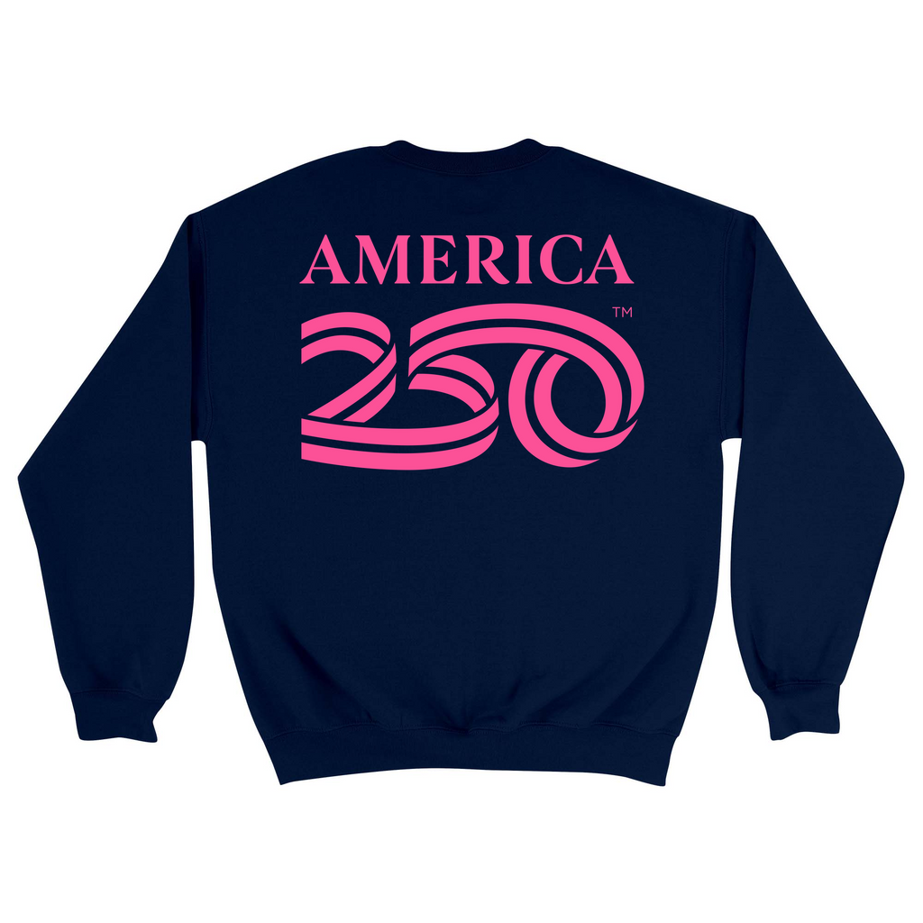 Unisex Medium Navy Crewneck Sweatshirt