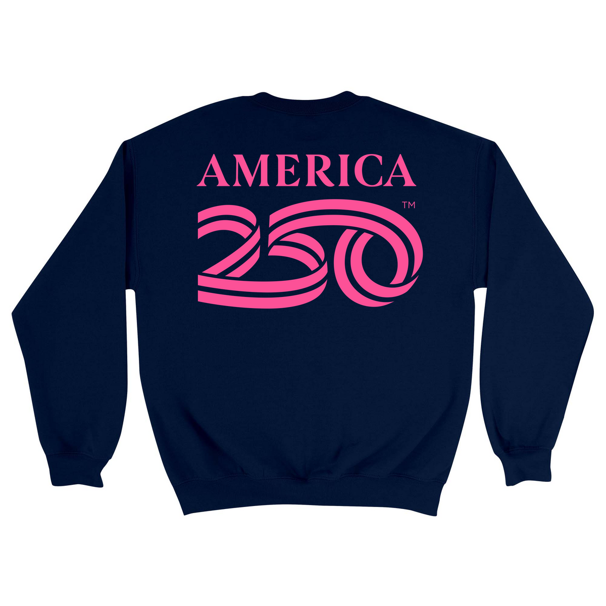 Unisex Medium Navy Crewneck Sweatshirt