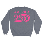 Unisex Medium Dark Ash Crewneck Sweatshirt