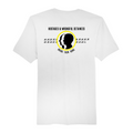 Mens Medium White Short Sleeve Tee