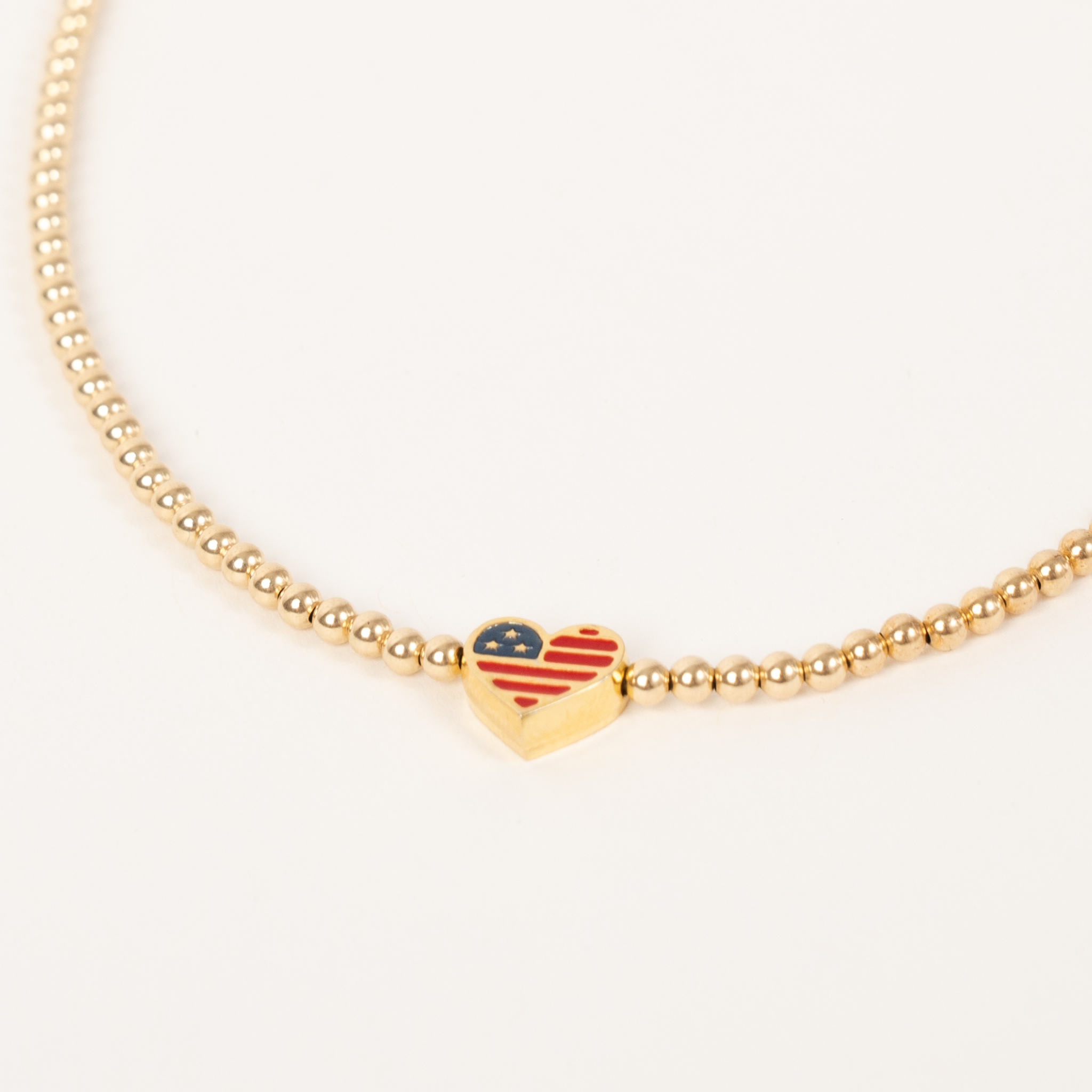 America250 Happy Heart Necklace