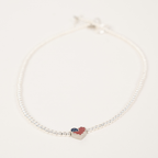 America250 Happy Heart Necklace