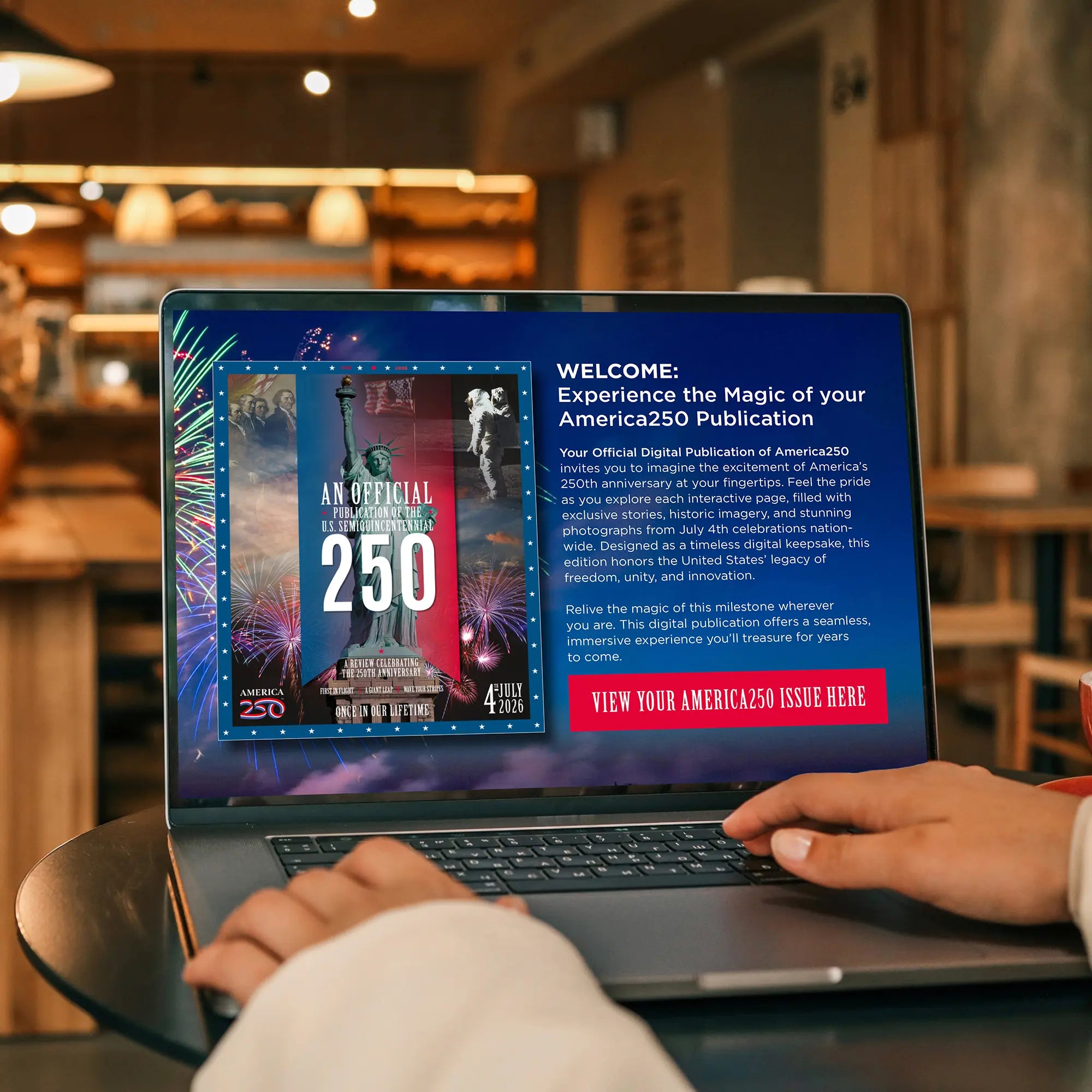 PREORDER  An Official Deluxe ‘Web-Based’ Digital Edition of America’s 250th Anniversary Celebrations