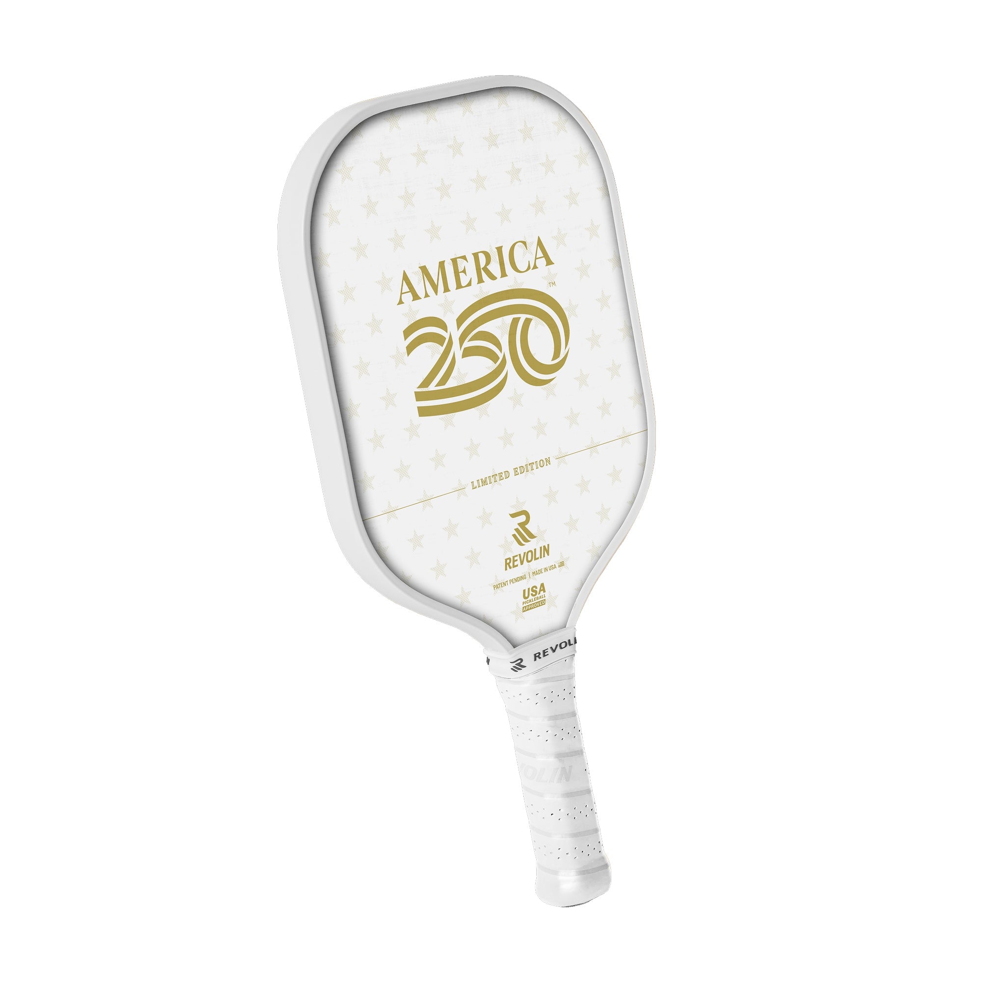 America250 Limited Edition White Pickleball Paddle