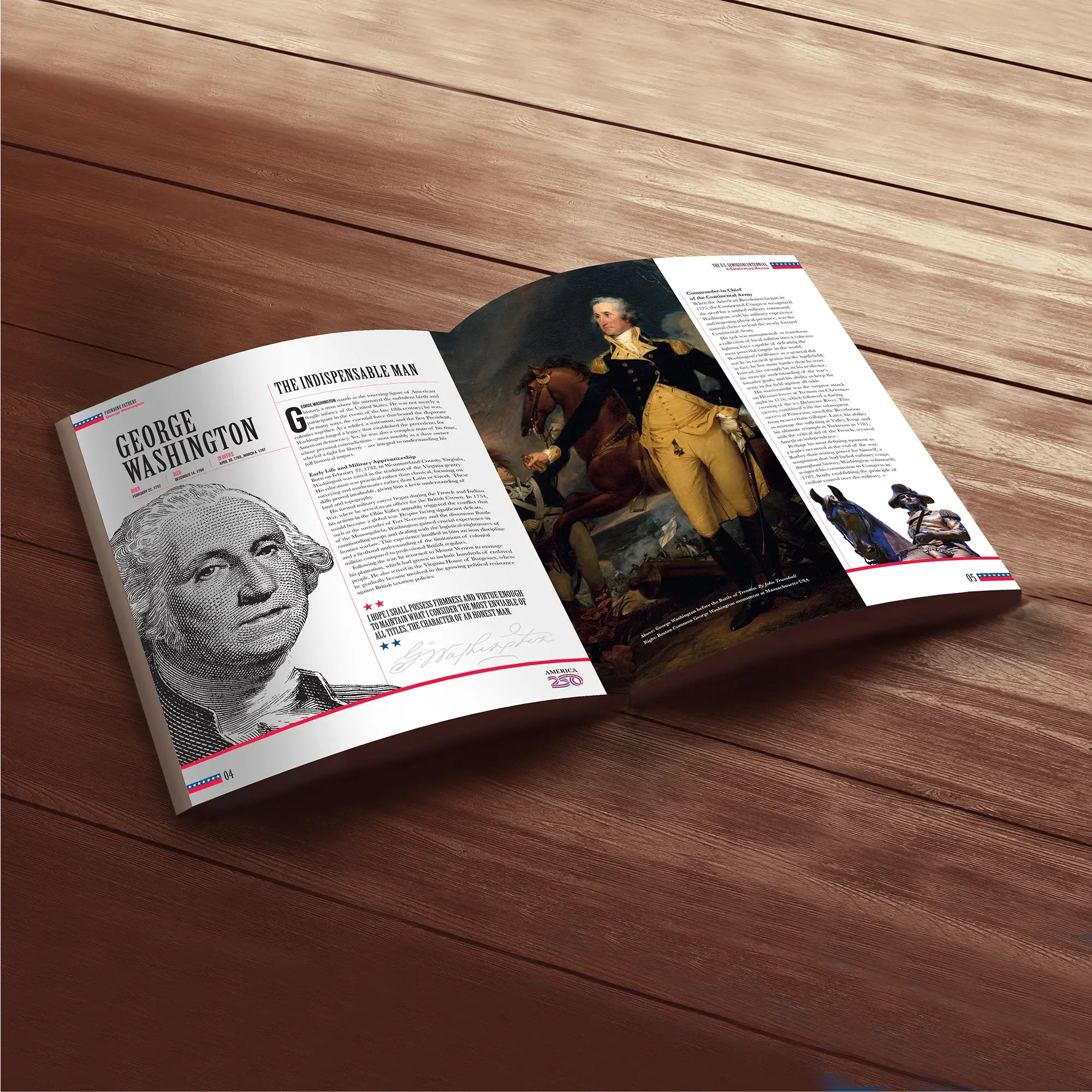 PREORDER An Official Hardbound Publication of America’s 250th Anniversary Celebrations. (Digital Flip Book included) 