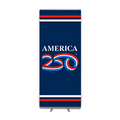 America250 34"x80" Retractable Banner