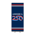 America250 34"x80" Retractable Banner