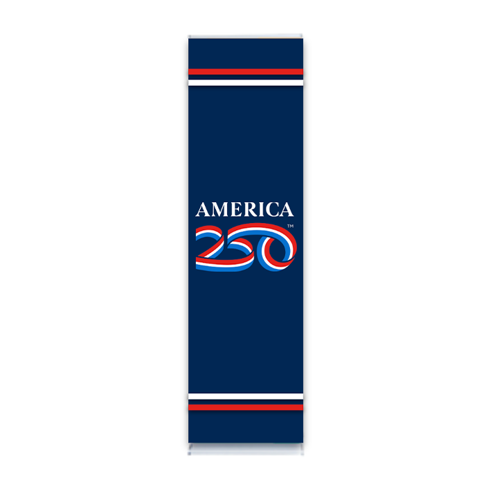 America250 24"x96" Retractable Banner