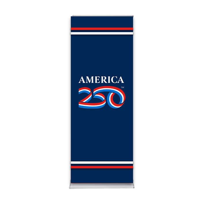 America250 36"x96" Retractable Banner