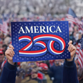 America250 19"x13" Blue Rally Signs (Box of 200)