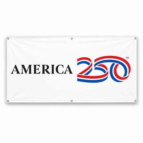 America250 4'x8' Vinyl Banner