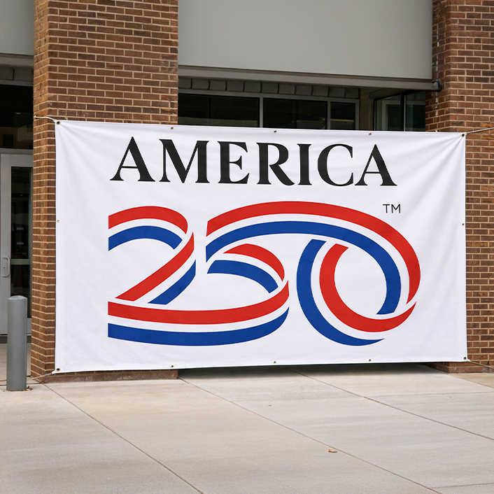 America250 5'x12' Vinyl Banner