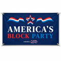 America250 America's Block Party Vinyl Banner - 2'x3'