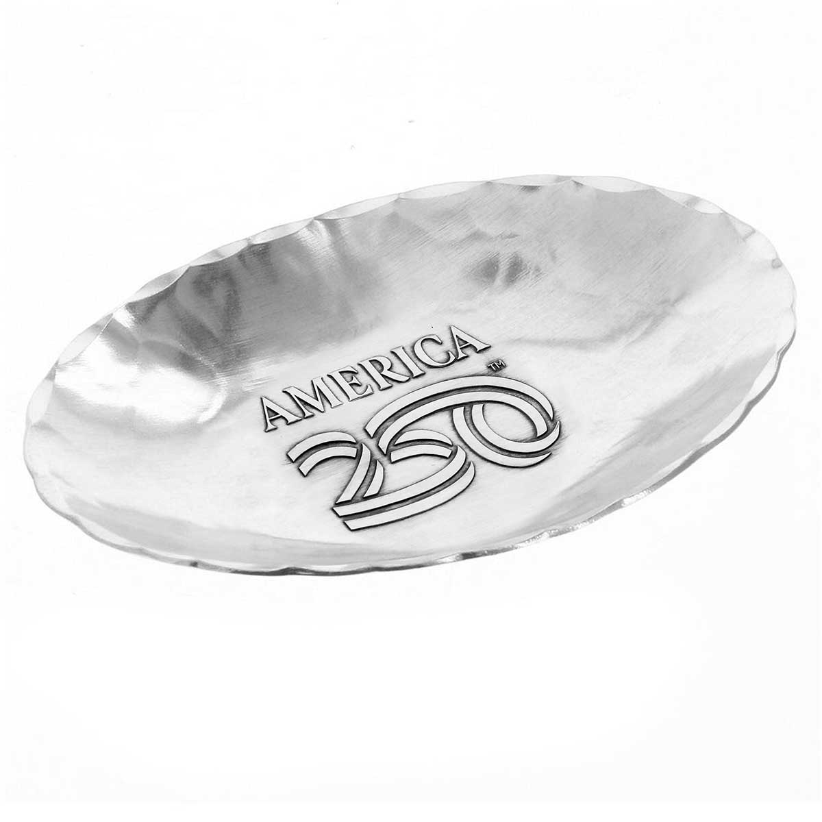 America250 Commemorative Small Oval Bowl (Aluminum)