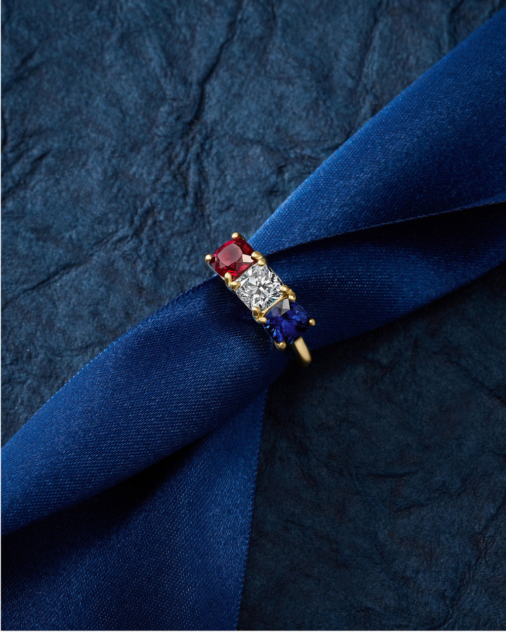 America250™ Heritage Cushion Cut Ring