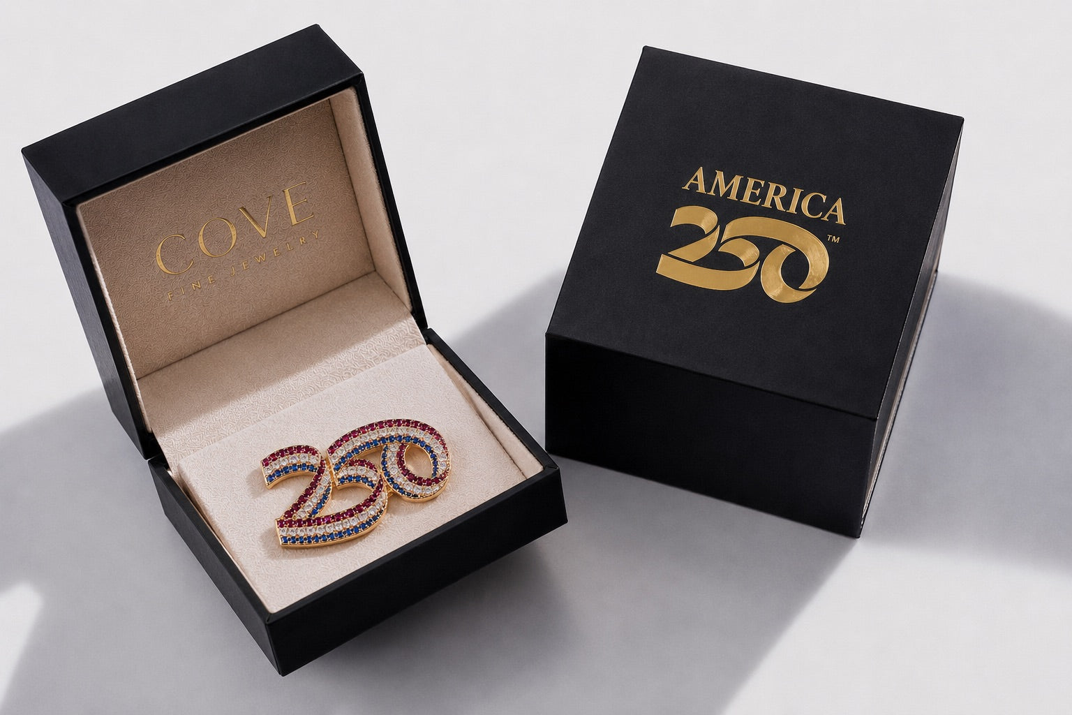 America250™ Diamond Commemorative Lapel Pin