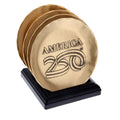 America250 4-Piece Commemorative Coaster Set with Caddy (Bronze)