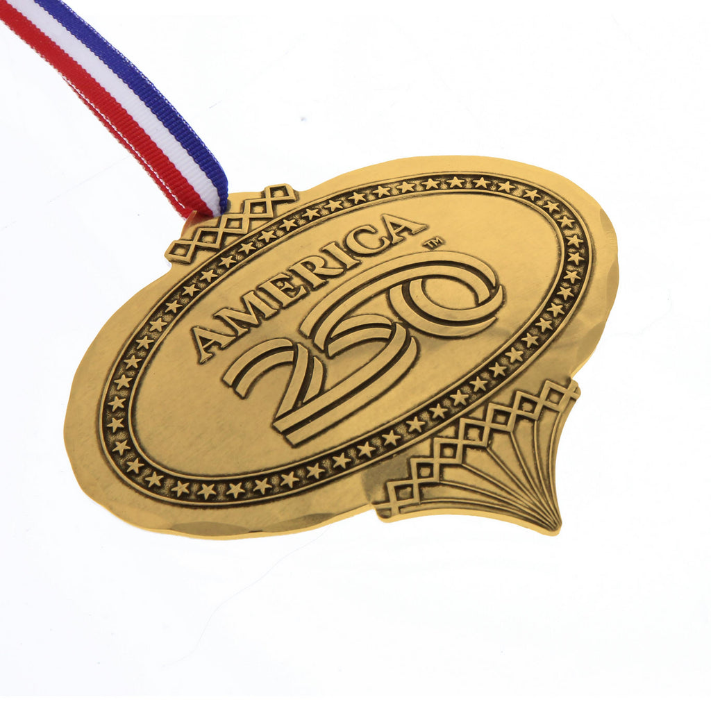 America250 Heritage Oval Commemorative Ornament (Bronze)