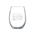 America250 Wine Glass