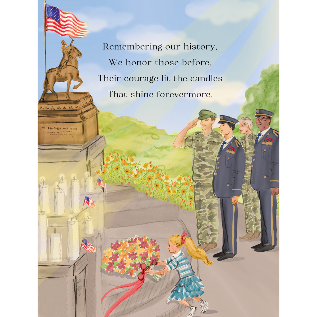 America250 Years Young: Happy Birthday, America! Hardcover Book