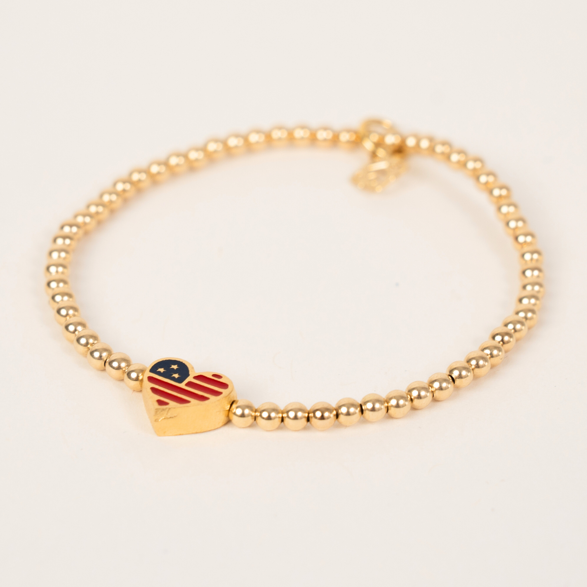 America250 Happy Heart Bracelet
