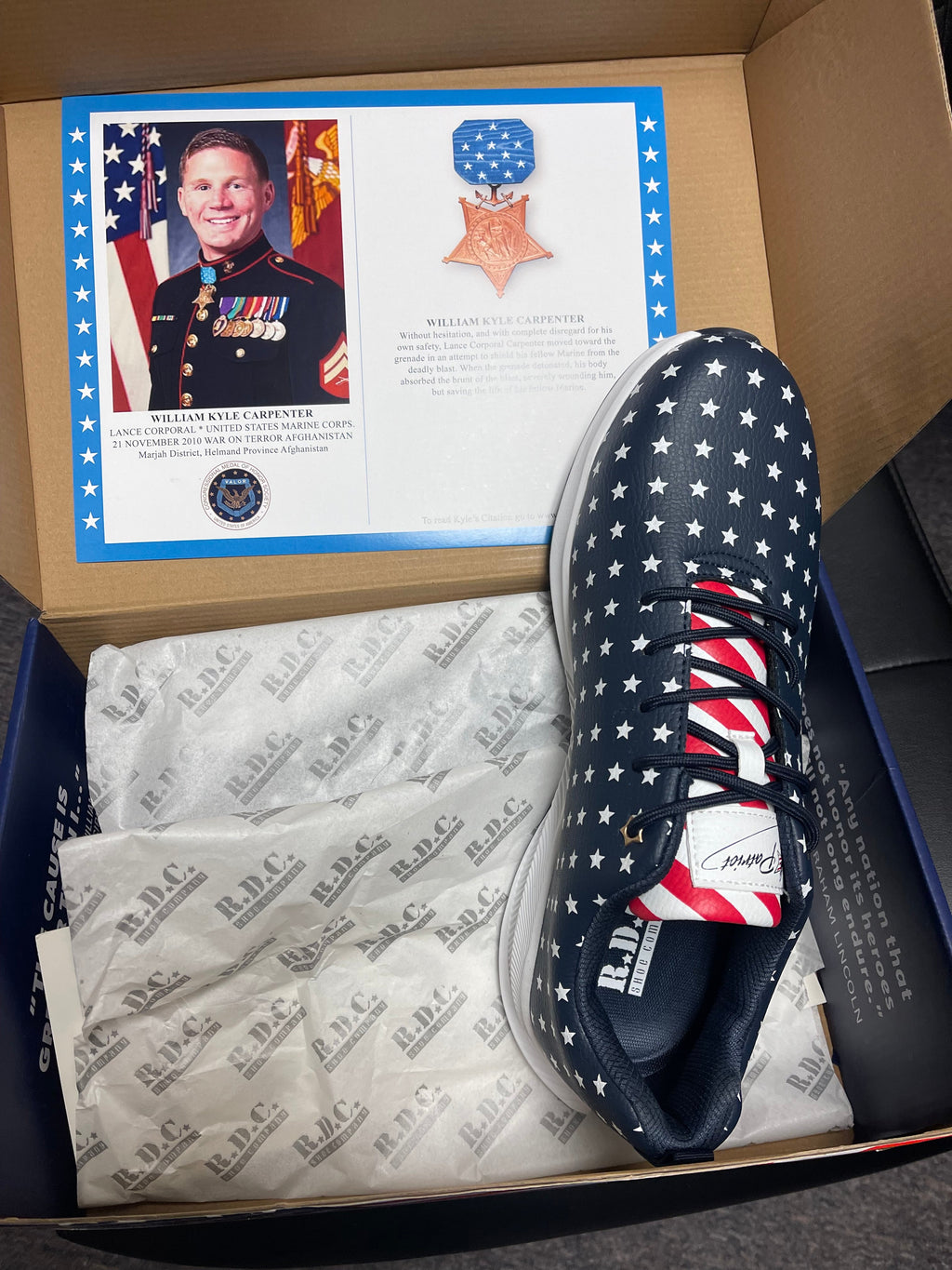 The Patriot Shoe by RDC Shoe Co.