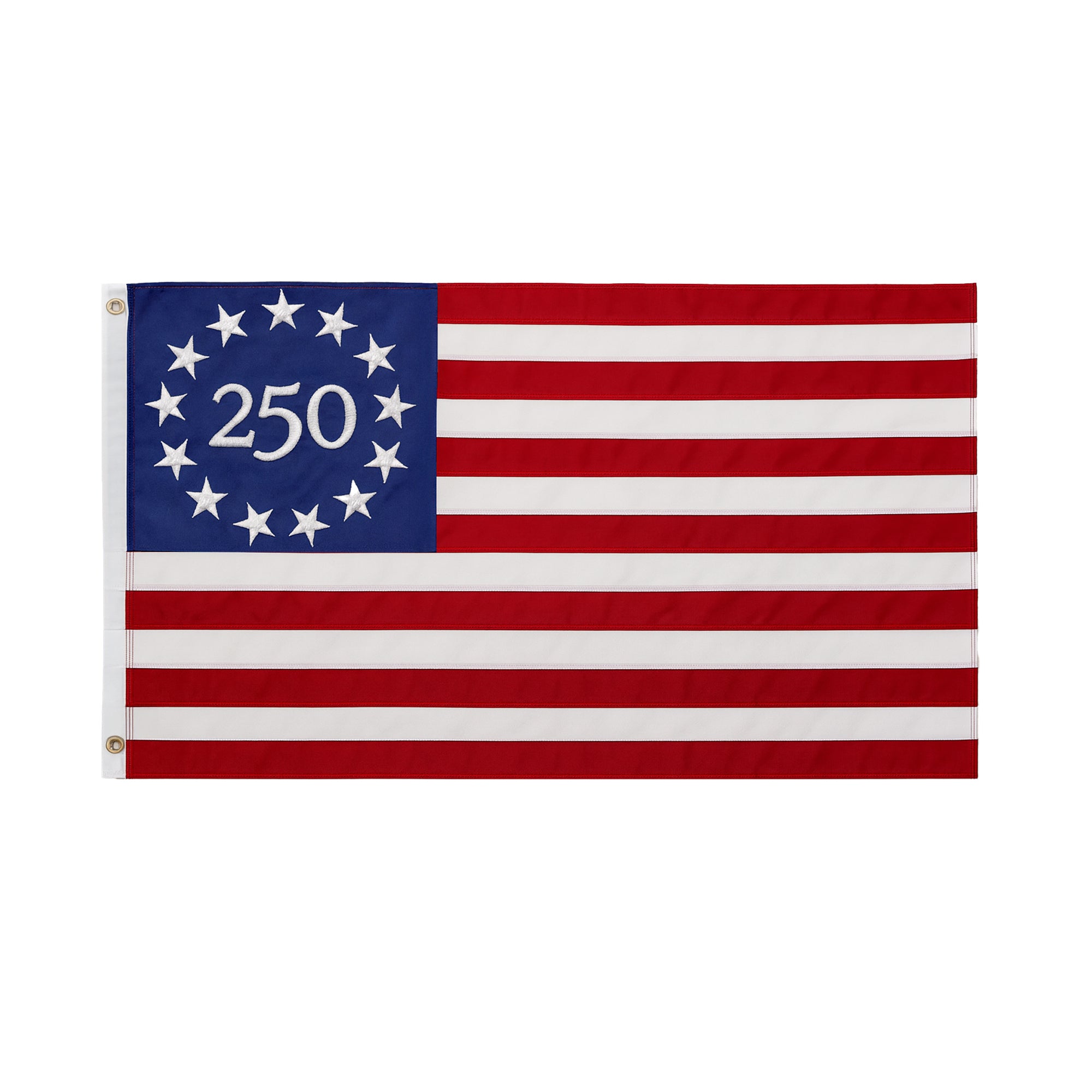 Limited Edition Embroidered Betsy Ross Flag