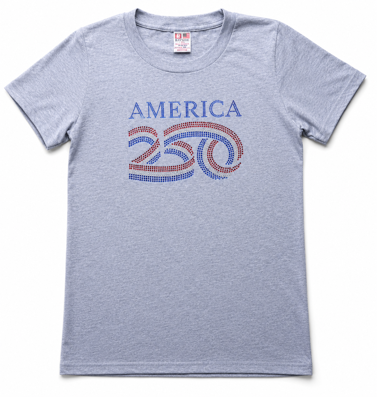Official America250 Women’s Rhinestone T-Shirt