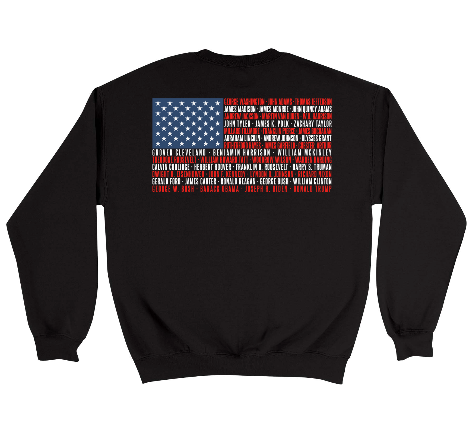 Official President Flag Crewneck Sweatshirt